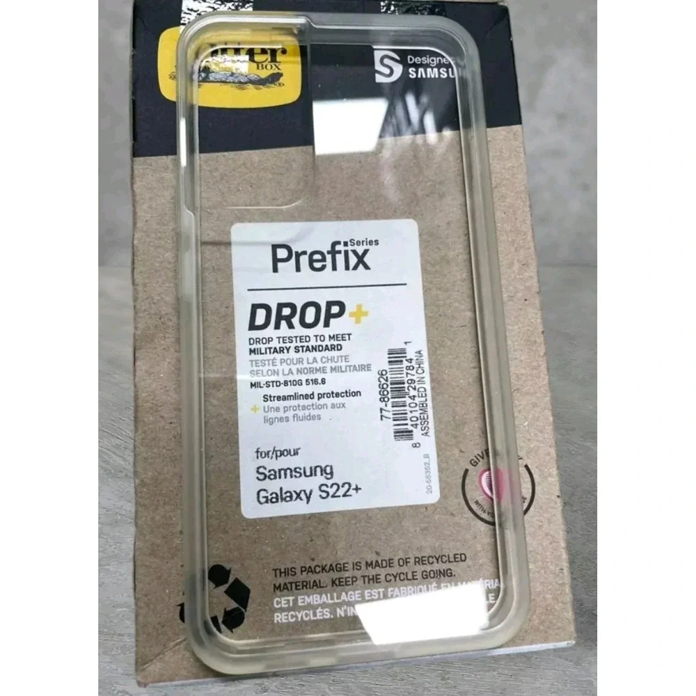 Otterbox Prefix For Samsung Galaxy S22+ (Plus) Clear See Full Description T3‎